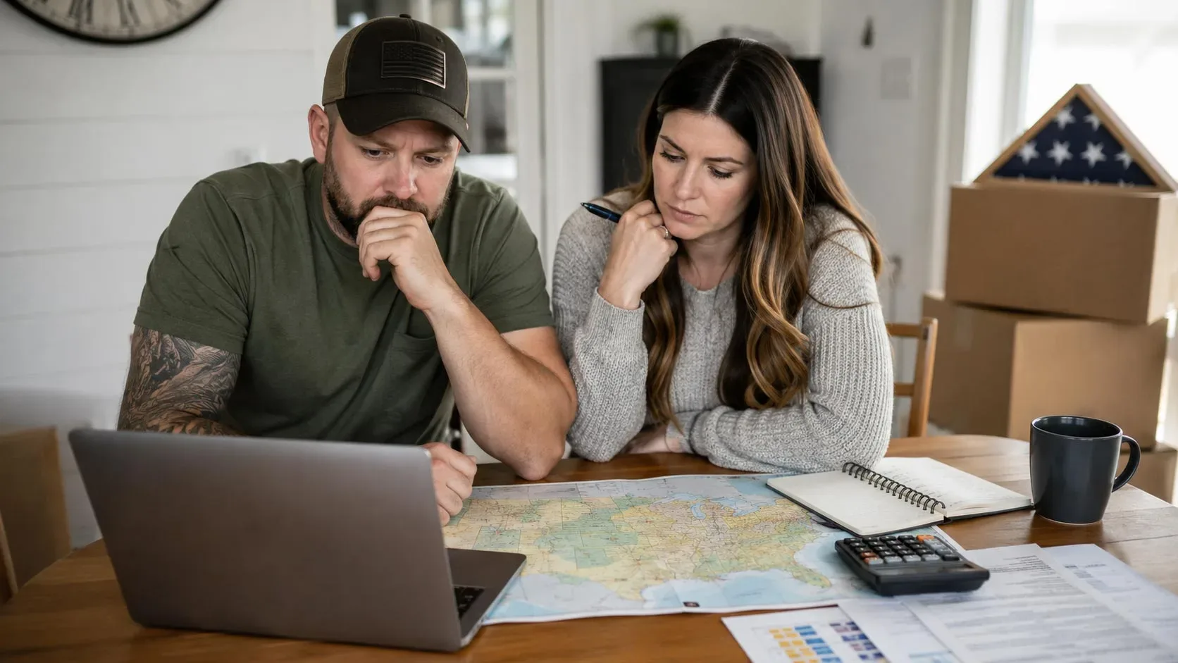 Military Veteran Relocating With Family Benefits